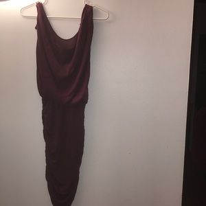 Purple fitted summer dress !